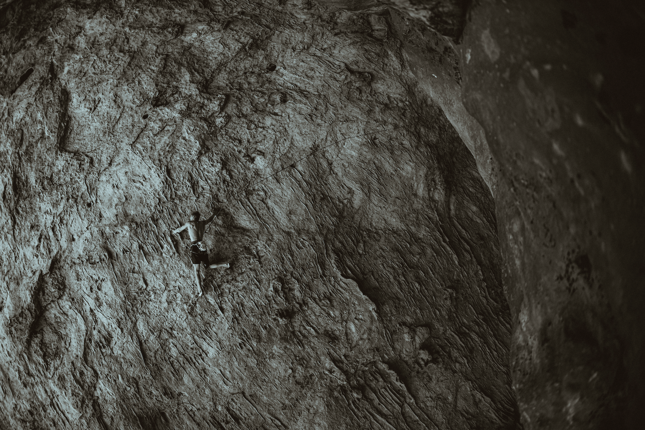Behind The Send: Cameron Hörst's First Ascent of Big Bone 5.15A/9A+