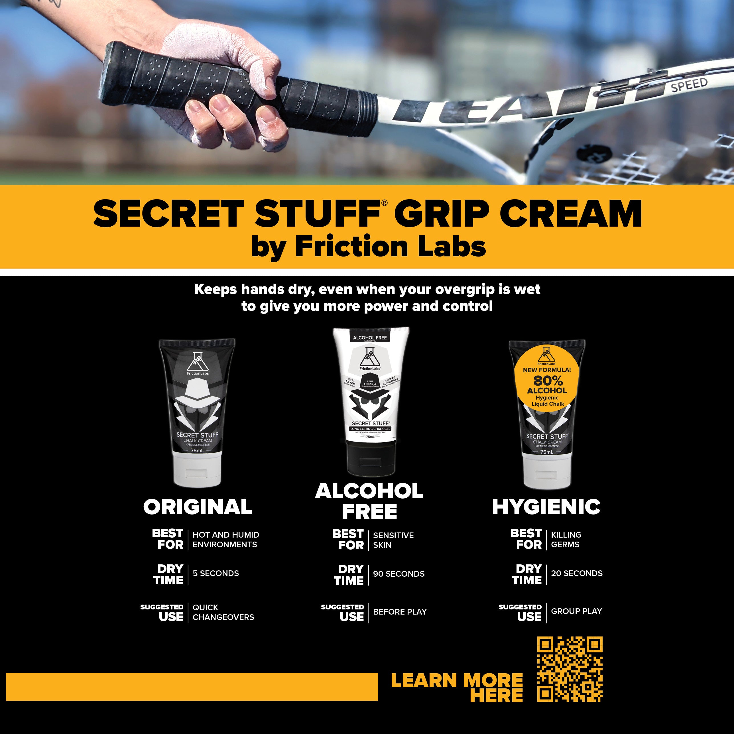 Alcohol Free Secret Stuff® Liquid Chalk